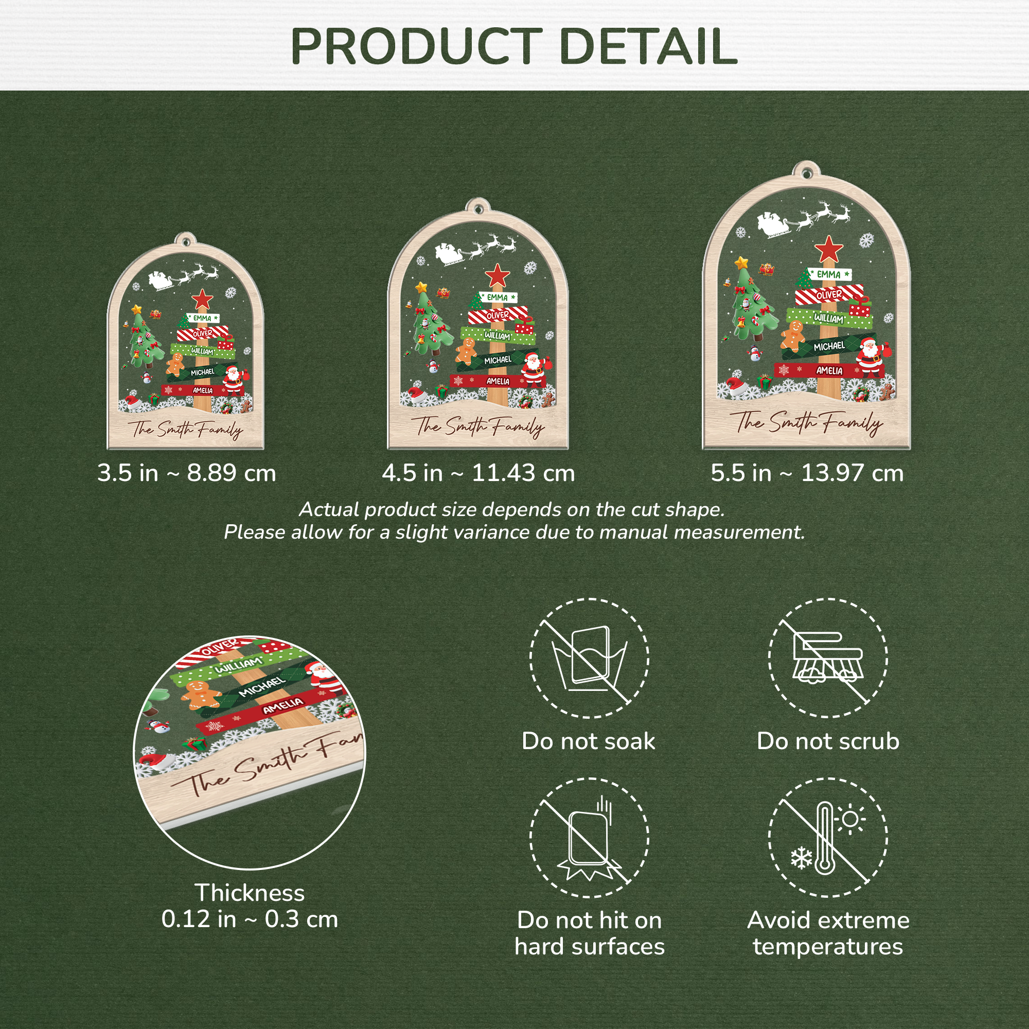 6351OUS3 acrylic christmas ornaments with names personalized family gifts 6351OTT5I_224daef4 bf22 4466 b0a9 3efbbafc127e