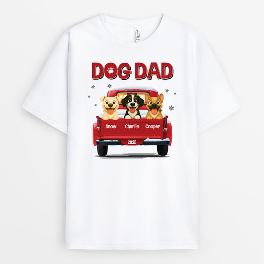 6368AUS1 personalized dog dad gifts shirts with dogs on them 6368A8QAC