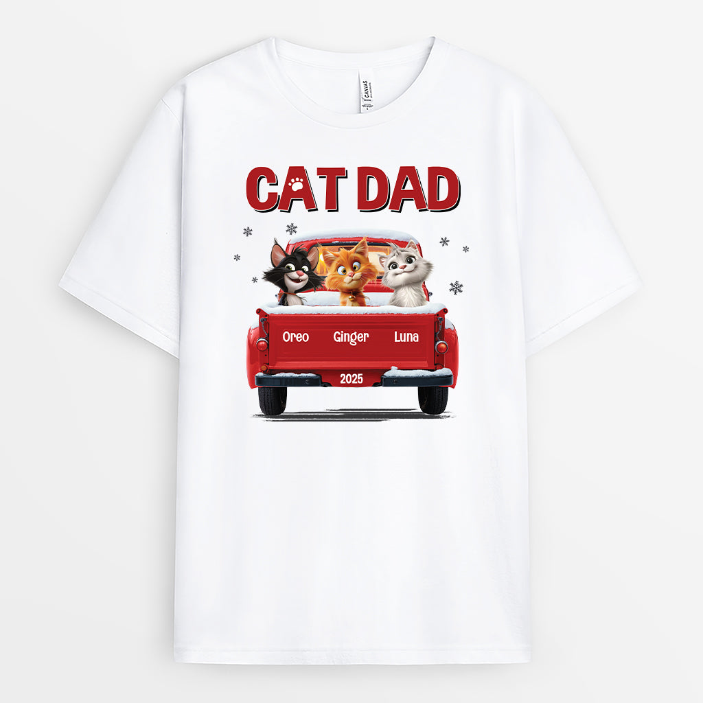 6368AUS2 personalized cat mom gifts shirts with cats on them 6368A8QAD