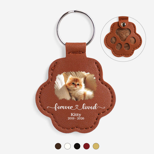6378AUK1 personalised pet hair memorial keyring with photo_ for dogcat lovers 6378aj8lmd
