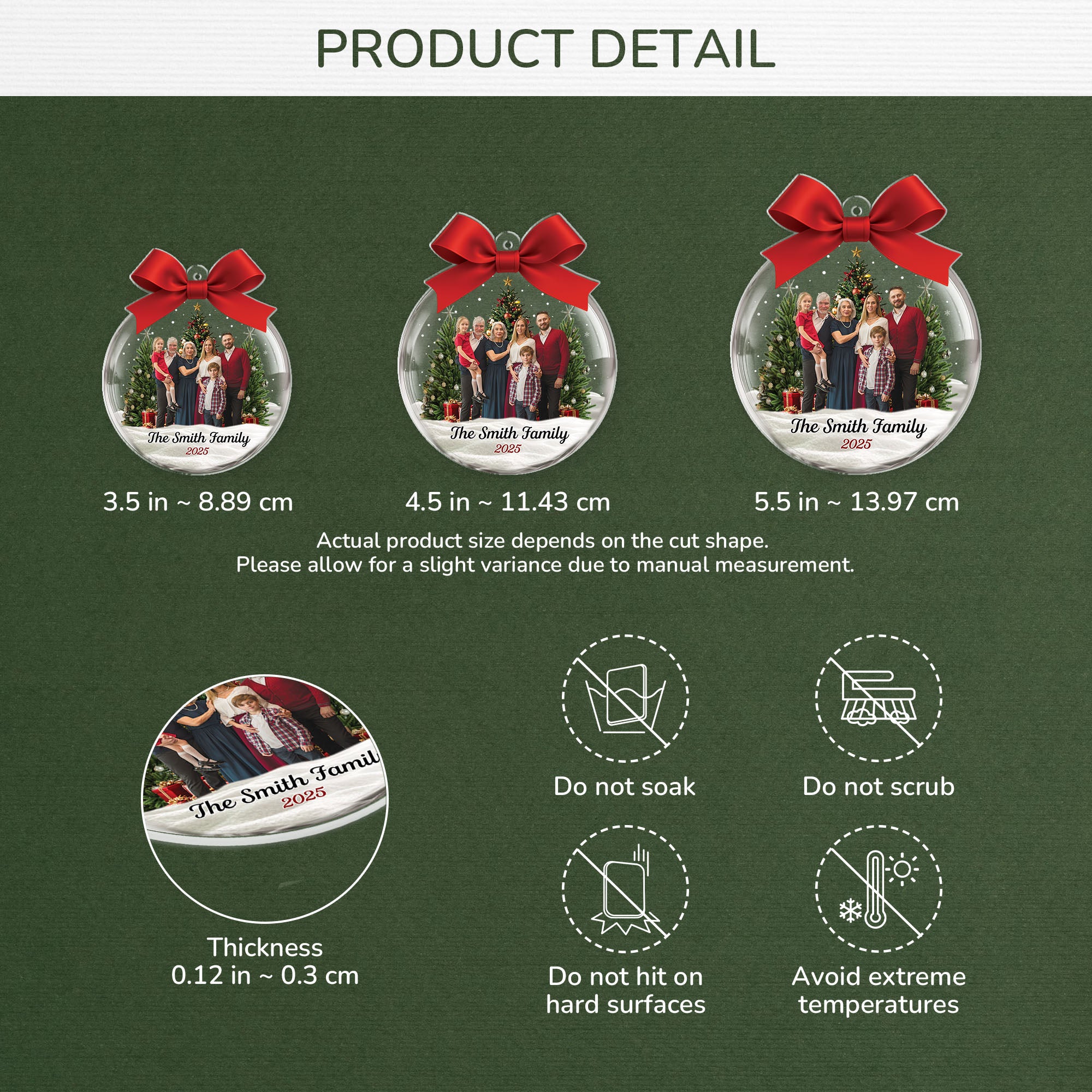 6400OUS3 3d printing effect custom acrylic photo ornaments family christmas gifts 6400O3QQI_3592f974 cdfe 4383 8e86 9ca9247947f1