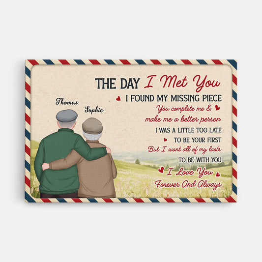 6500CUS1 custom canvas photo prints_ for couples i love you forever and always 6500CTLNG_1