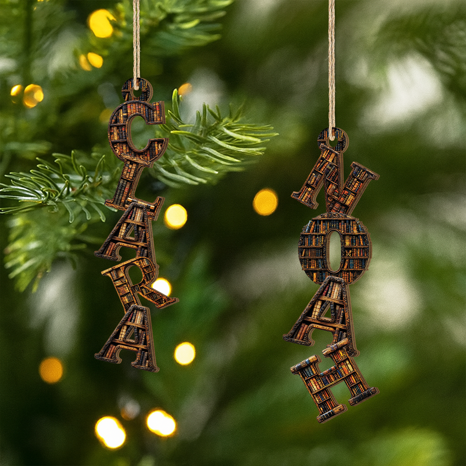 6599OUS2 3d printing effect 1 layered wooden letter ornaments custom book lovers christmas gifts_ 6599O6M5A_1c491942 2957 4f1c abf5 3cf1004db032