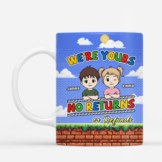 6767MUS1 youre yours no returns mug personalized gifts for mom and dad 6767MTTMB_0f4de677 9bf2 4890 a582 2476b2143d9b
