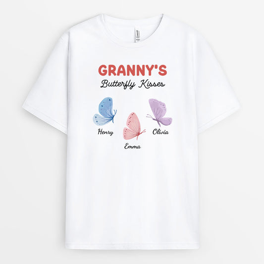 6947AUS1 grandmas butterfly kisses shirt custom gifts for grandmamom 6947atvta_4