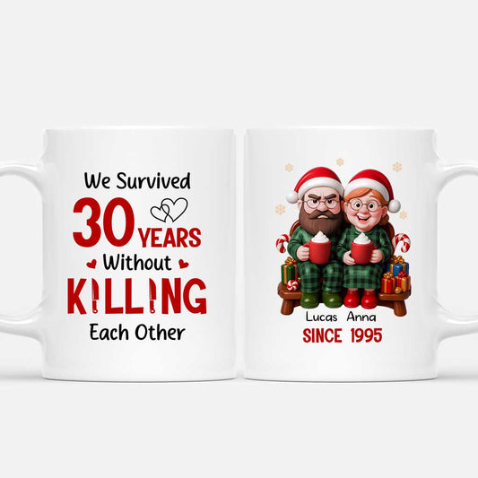 6975MUS1 personalized christmas mugs funny 20th anniversary gifts for couples 6975M6ZWG