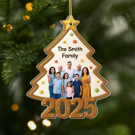 6999OUS1 acrylic christmas tree ornaments with photo custom gifts for family 6999O8TNI