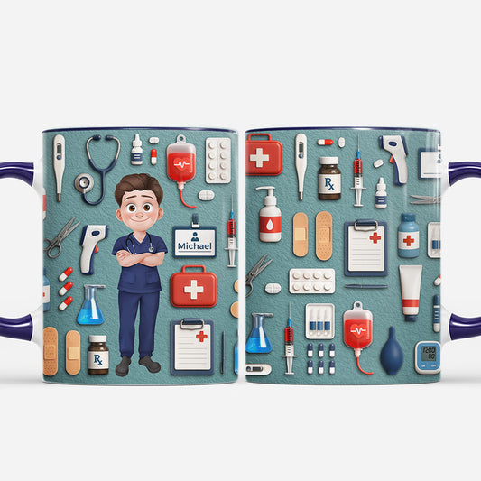 7058MUS1 3d printing effect personalized nurse mugs gifts for nurses_ doctors 7058MTLMN_2_b070b0d4 8567 4698 bb3b a3eeaf4c5d82