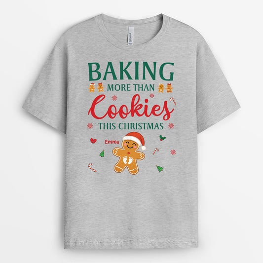 7064AUS2 baking more than cookies this christmas shirt personalized mom to be gifts 7064ATQCA