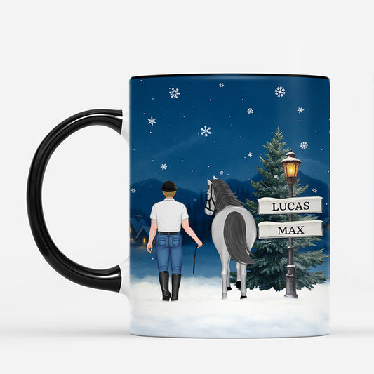 7139MUS2 personalized christmas mugs christmas gifts for horse lovers 7139M3Z5U