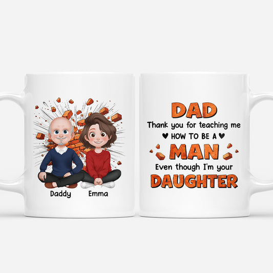 7200MUK1 personalized dad mug funny gifts for dad from daughter 7200M6FMA