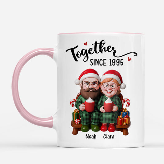 7208MUS2 santa and mrs claus mugs_ personalized christmas gifts for couples 7208M6L5G