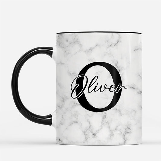 7334MUS2 3d printing effect personalized initial mugs gifts for him her 7334M8VTA