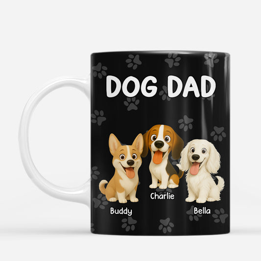 7365MUS1 dog dad coffee mug personalized gifts for dog owners 7365MKPCC