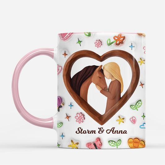 7368MUS2 3d printing effect coffee mugs for horse lovers_ personalized horse gifts for women 7368M3T5U