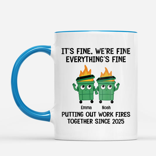 7391MUS1 funny dumpster fire mug_ personalized gifts for coworkers 7391MTLMO_2