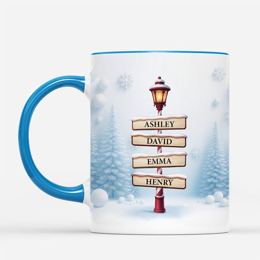 7501MUS2 3d printing effect personalized christmas mugs with names gifts for family 7501MTV5I