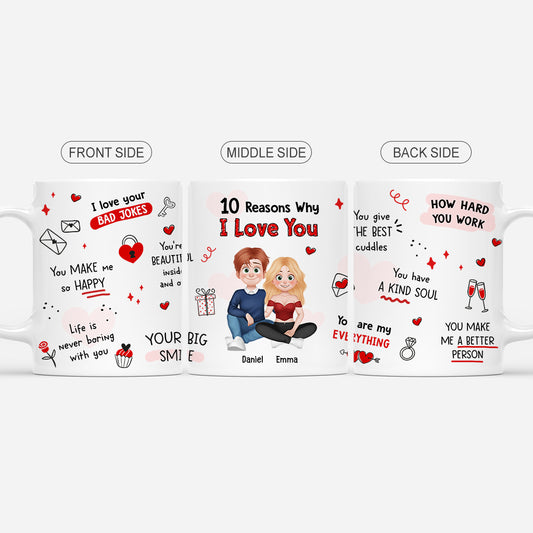 7544MUS1 reasons why i love you mug romantic personalized gifts for couples 7544MSFAG_96d7b833 b173 45b0 95c4 dd8cc3722925