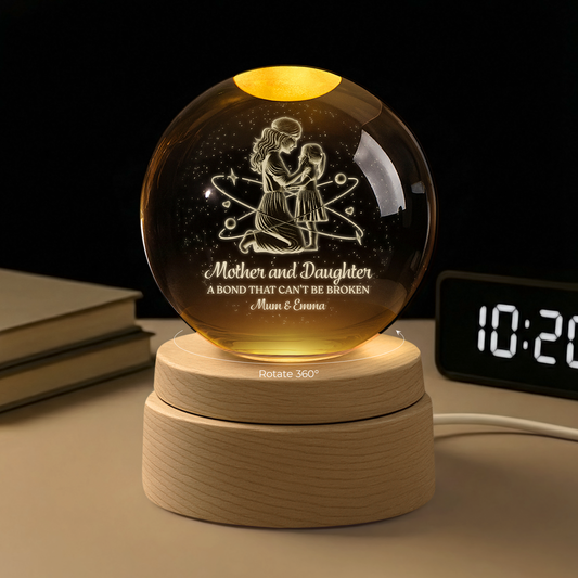7631LUK2 mother son 3d crystal ball lamp personalized gifts for mom 7631LTFCA_jpg