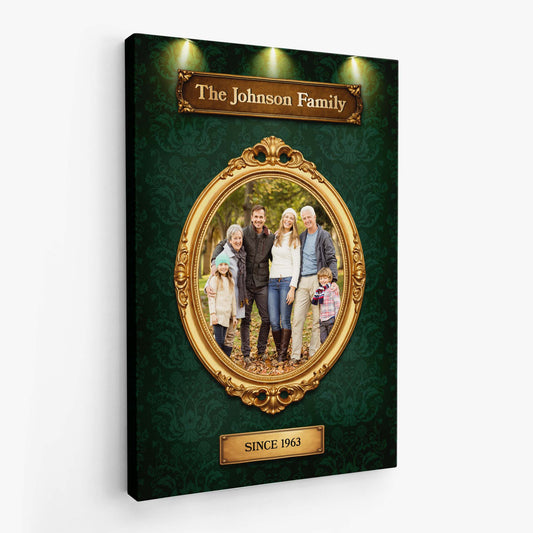 7790CUK2 3d printing effect personalised family photo wall canvas art 7790cslai