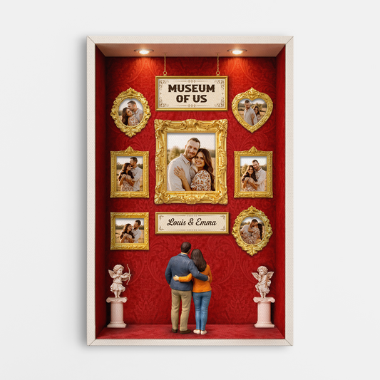 7801CUS1 3d printing effect museum of us canvas art custom photo gifts for couples 7801csrwg