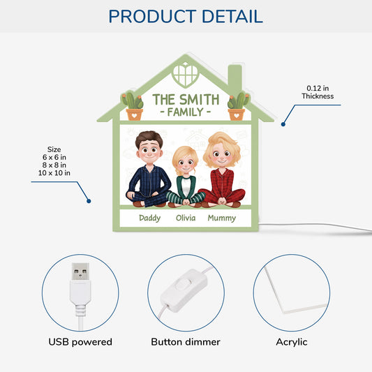 7805LUK1 personalised house light box for the whole family 7805l8vni_2