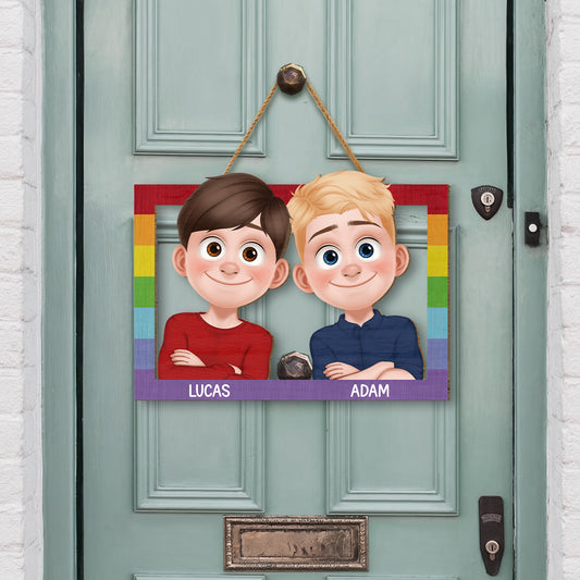 7822QUK2 personalised wood signs for couplessame sex couples 7822q3pmg