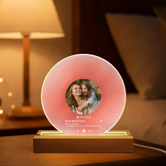 7823LUK1 personalised vinyl night light with photo for mumgrandma 7823lcpta