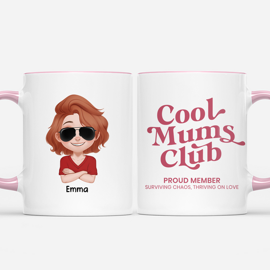8018MUK1 personalised cool mums club coffee mug_ for mumdad 8018maf5a