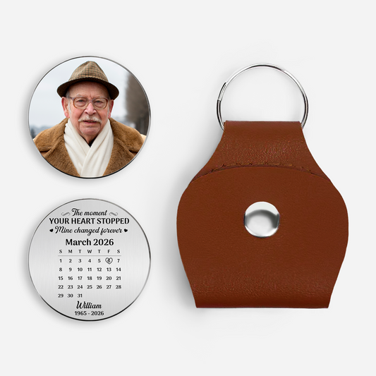 8260AUS1 custom photo calendar pocket hug memorial gifts for loss of momdad 8260ajchhb