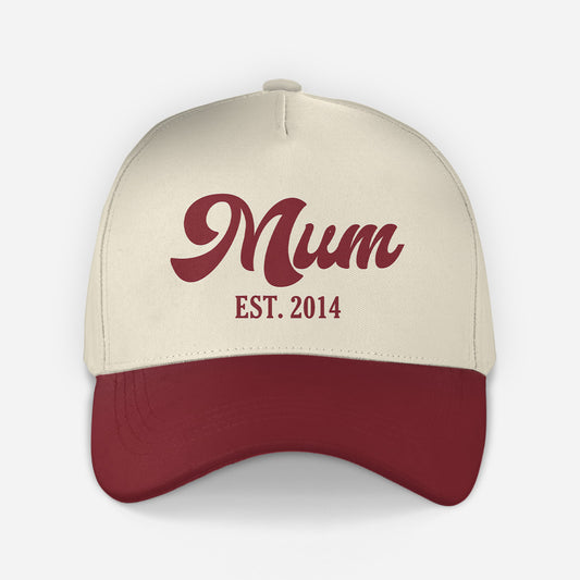 8286JUK2 personalised dad est classic cap for dadmum 8286jsqzb