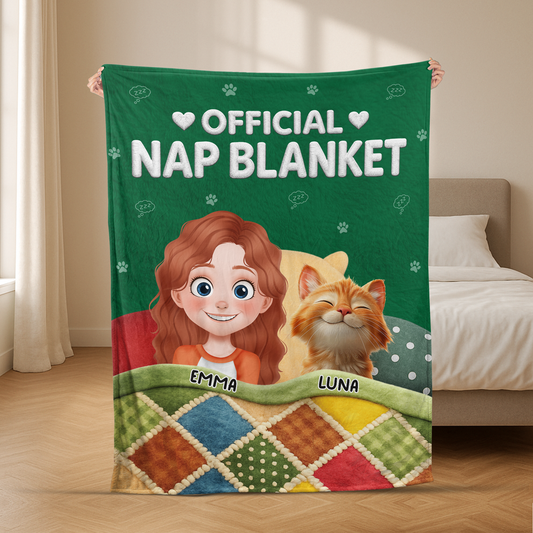 8351BUS2 3d printing effect personalized cat blankets official nap blanket 8351bchmd