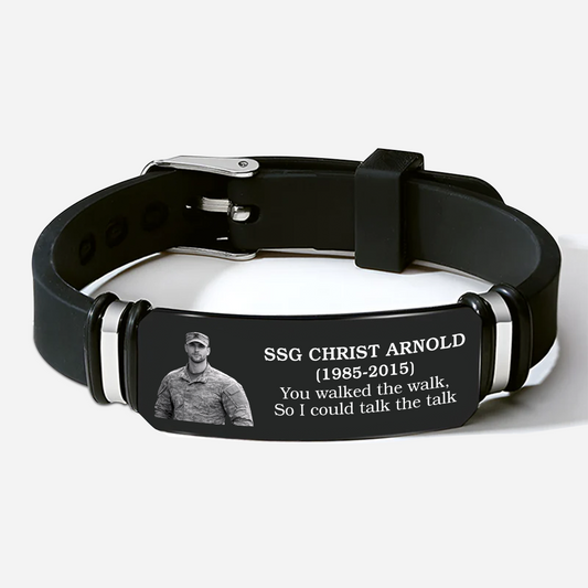 8538JUK1 personalised military memorial bracelets_ with photo 8538jsfcb