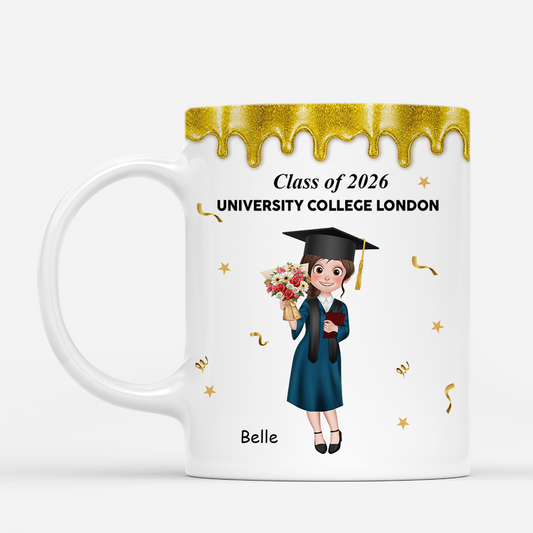 8638MUK1 personalised class of 2026 university graduation mug for himher 8638m6fba