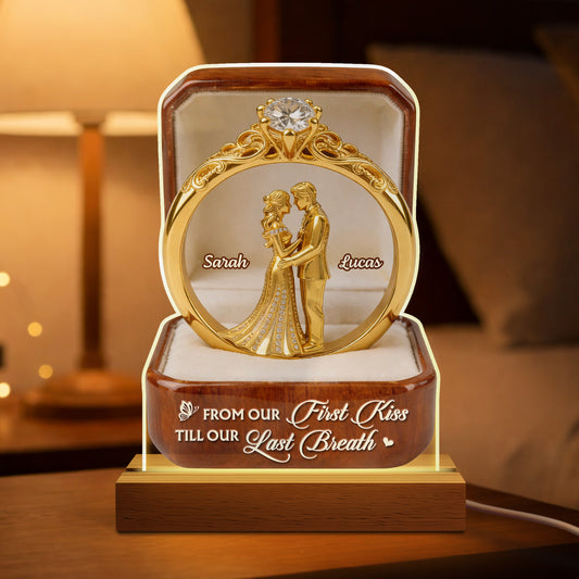 8732LUS1 personalized led night light wedding gifts for wedding couple_ 8732laqwg