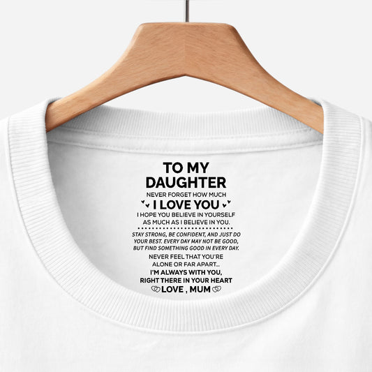 8948AUK5 personalised to my sondaughter hidden message neck print shirt 8948aa6vca