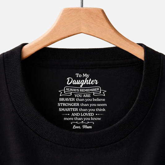 8956AUK1 personalised braver stronger smarter inner neck print t shirt for daughterson 8956aaavla_2