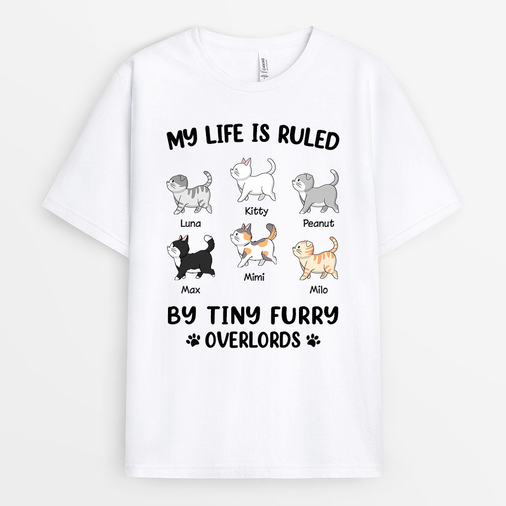 My Life Is Ruled By Cats Gifts | T-shirts for Cat Lover - Chic UK