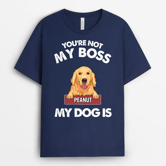 0214A260CUK2 Personalised T shirts presents Dog Lovers