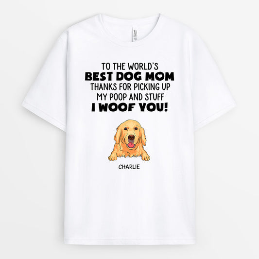 0217A160CUK1 Personalised T shirts presents Dog Lovers Text