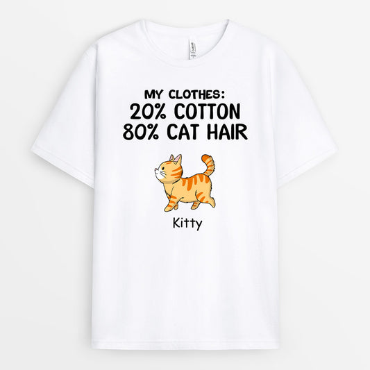 0244A238DUK1 Personalised T shirts gifts Cat Lovers Text