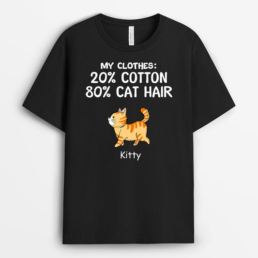0244A248DUK1 Personalised T shirts gifts Cat Lovers Text
