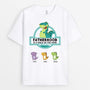 0258A107BUK1 Personalised T shirts presents Dinosaur Grandpa Dad Park