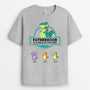 0258A107BUK2 Customised T shirts gifts Dinosaur Grandpa Dad Park