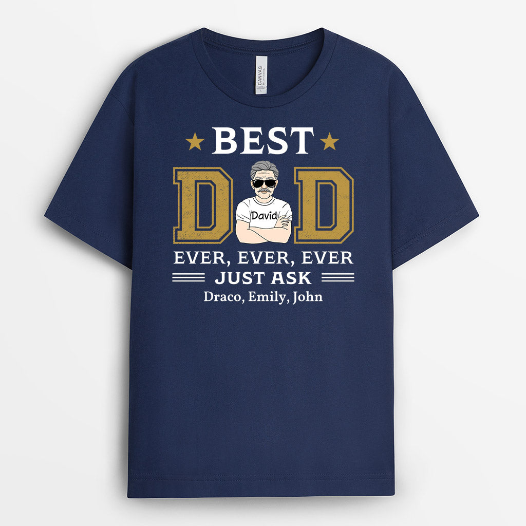0269A208BUK1 Customised T shirts presents Man Grandpa Dad