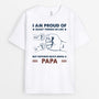 0294A108BUK1 Personalised T shirts gifts Fist Grandpa Dad