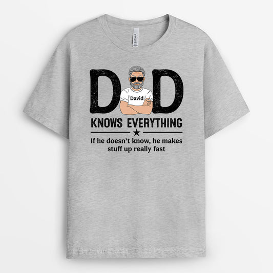 0299A908BUK1 Customised T shirts gifts Man Grandpa Dad