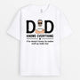 0299A908BUK2 Personalised T shirts presents Man Grandpa Dad