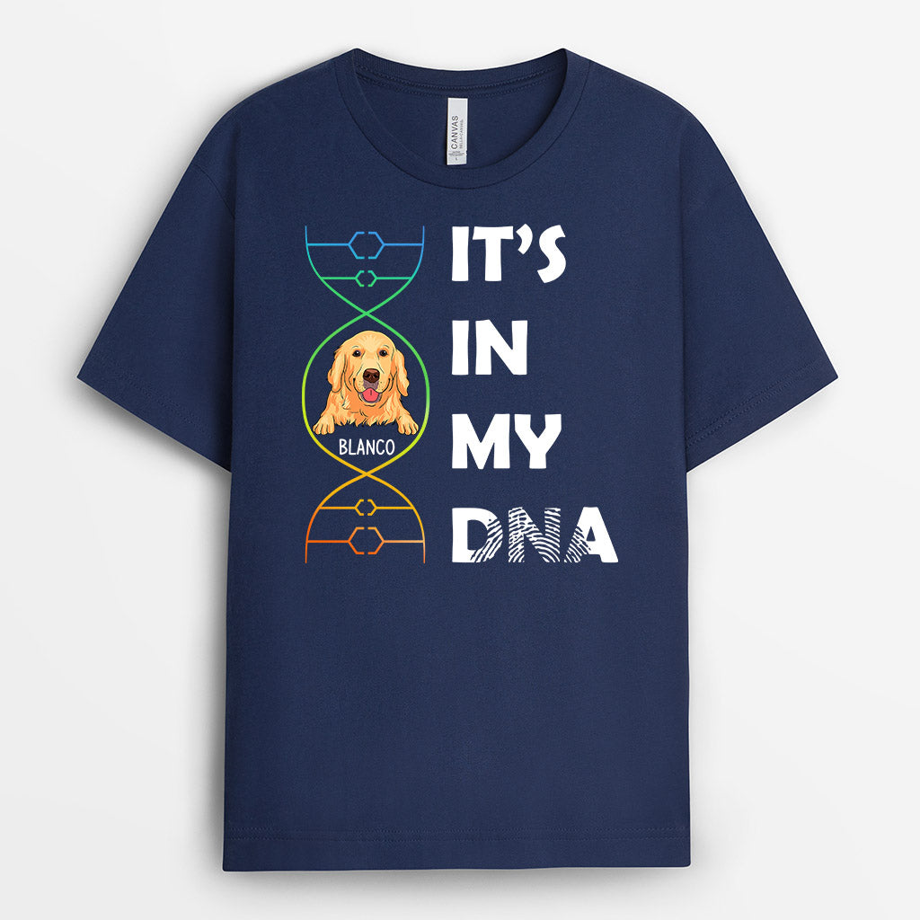 It's in my DNA - Personalised Gifts | T-shirts for Dog Lovers