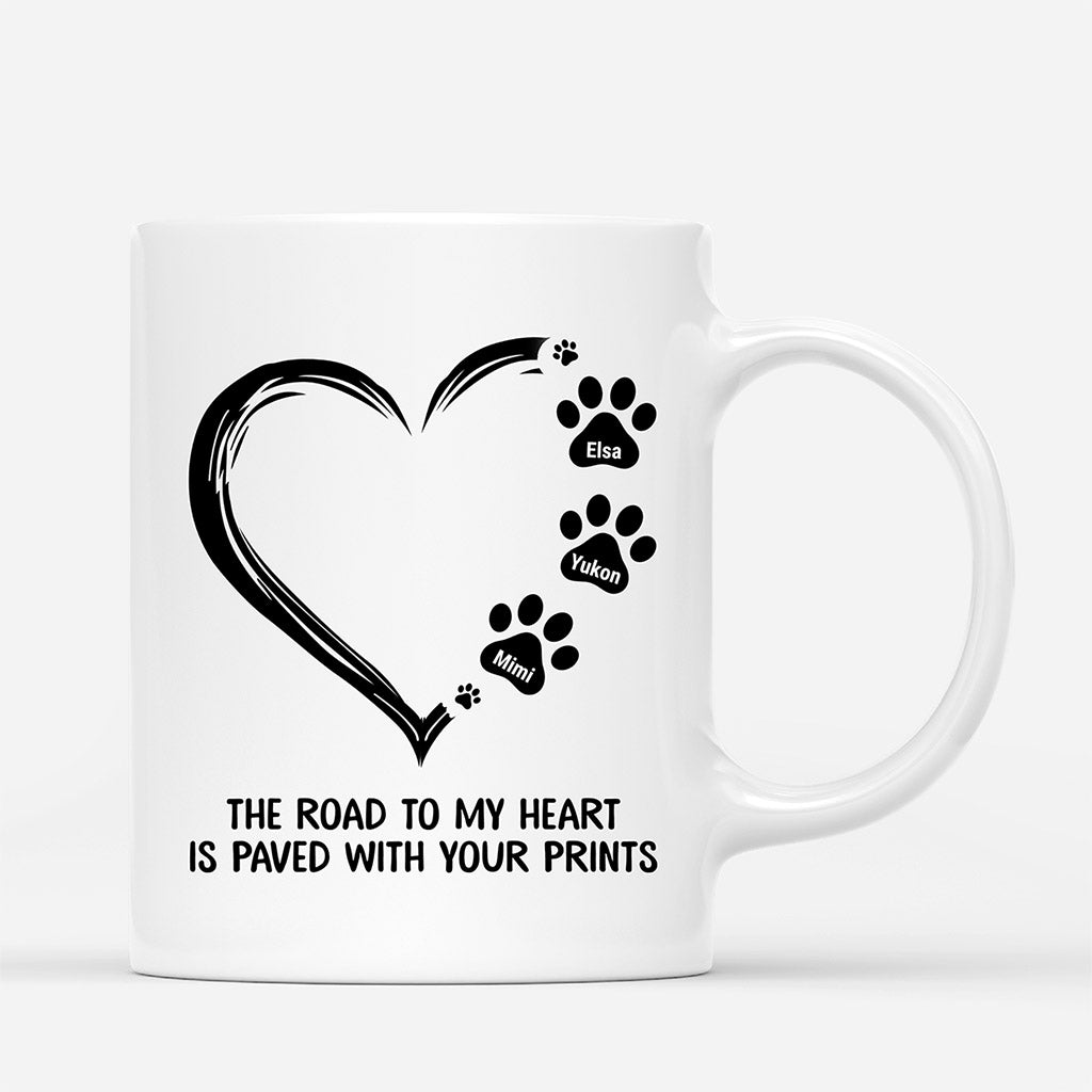 Road To Heart - Personalised Gifts | Mug for Dog Lovers